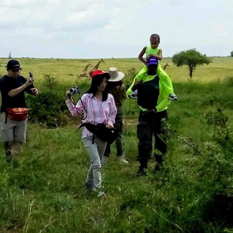 mugarra's tweet photo. While in Uganda, Kanye West and Kardashian stayed in our largest national park, Murchison Falls. Kim Kardashian wrote on her Snapchat, "Dear world, there is another heaven in Uganda.” 
#ThrowBackThursday #ExploreUganda https://t.co/a1CaPEO8YX