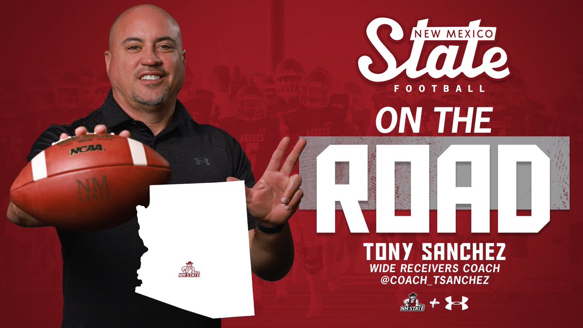 Rolling through ☀️ 🌵 looking for 🏈ers! #AggieUp