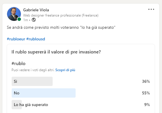 gabrydigital's tweet photo. E alla fine è arrivato a 0,015 euro
#euro
#economia #rublo https://t.co/hrjZLdFJMU