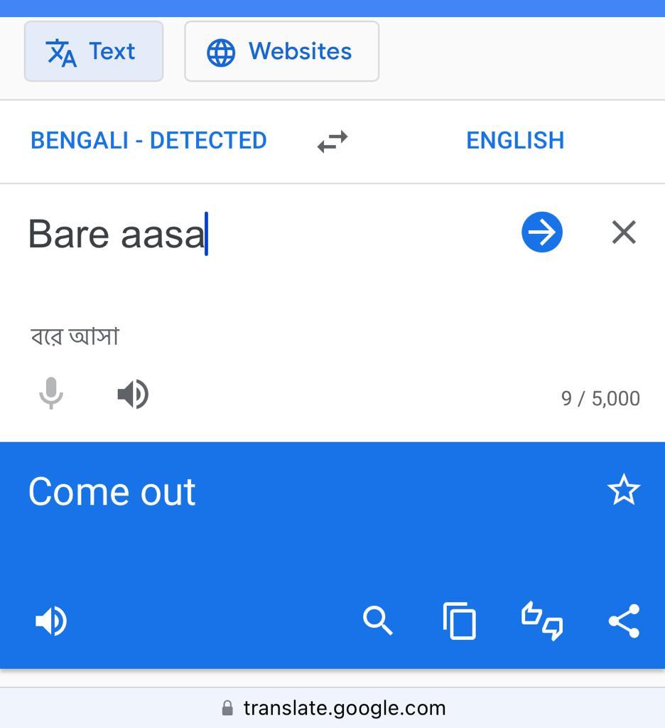 #GoogleTranslate seriously?? #Konkani #Goa  definitely not Konkani #GoogleIO2022 😅