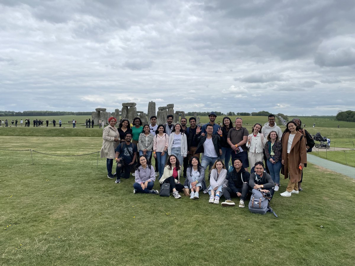 BuTourismEd's tweet photo. A visit with our Masters students to Stonehenge. A major visitor attraction and a fascinating case study of visitor management # https://t.co/64PjK2fLbV