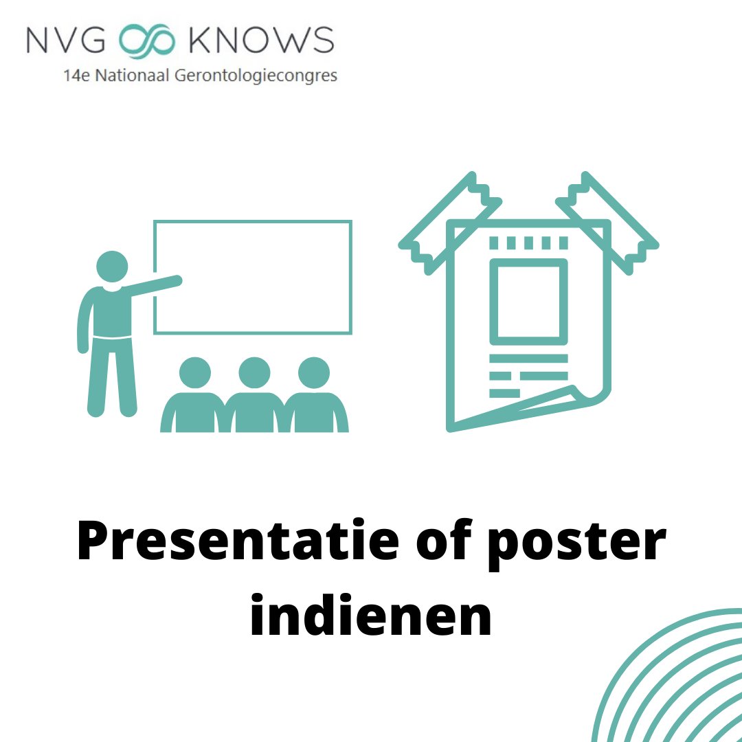 Wilt u een bijdrage leveren aan het 16e Nationaal Gerontologiecongres? Dit kan in de vorm van een presentatie of poster. U kunt tot en met dinsdag 31 mei abstracts indienen!

Meer weten? Ga naar: bit.ly/3MbilpQ

#gerontologie #nvgknows
