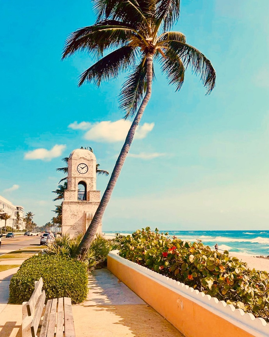 Our favorite way to enjoy a morning in Palm Beach:

☕ Grab a cup of coffee
🏖️ Go for a walk by the beach
🕰️ Snap a pic of Worth Ave Clock Tower

What are you excited to experience first? #LoveFL 

📷 IG: jupiterphotogirl_2.0 
📍: <a href="/PalmBeachesFL/">The Palm Beaches</a>