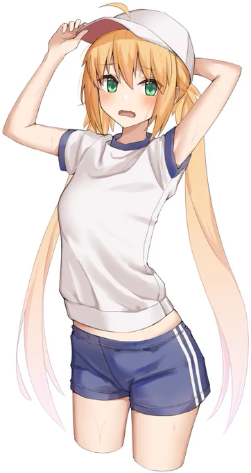 運動着のキャストリアちゃん 