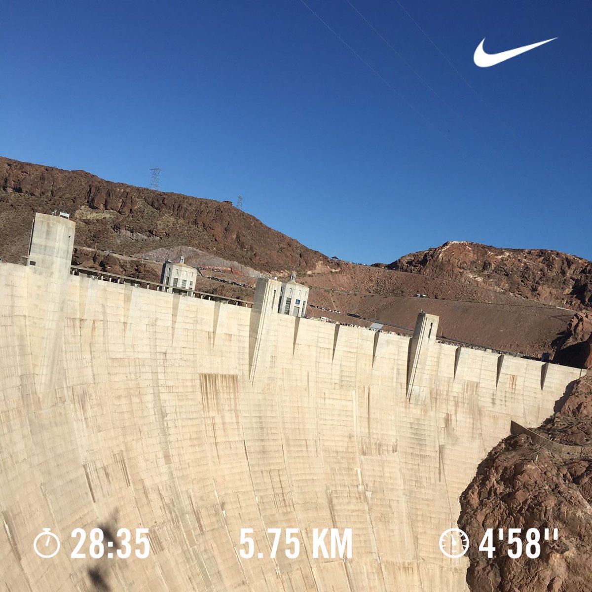 VirtualRunMsCl1's tweet image. #run #runner #Treadmill  #Japan #USA #LasVegas #Sightseeing #ラン #ランナー #朝ラン #トレッドミル #アメリカ観光  #ラスベガス 　#ランニング好きと繋がりたい #hooverDam #フーバーダム