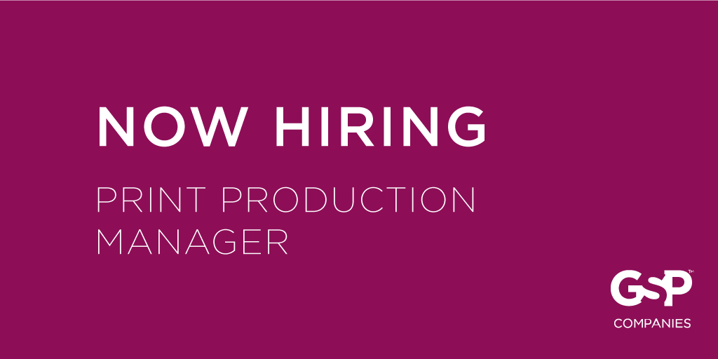 We are looking for a Print Production Manager to join our team in Lenexa, KS! If you or anyone you know may be interested, please share the link below. hubs.ly/Q01b70Gb0

#nowhiring #wemakeretailbetter #digitalprinting