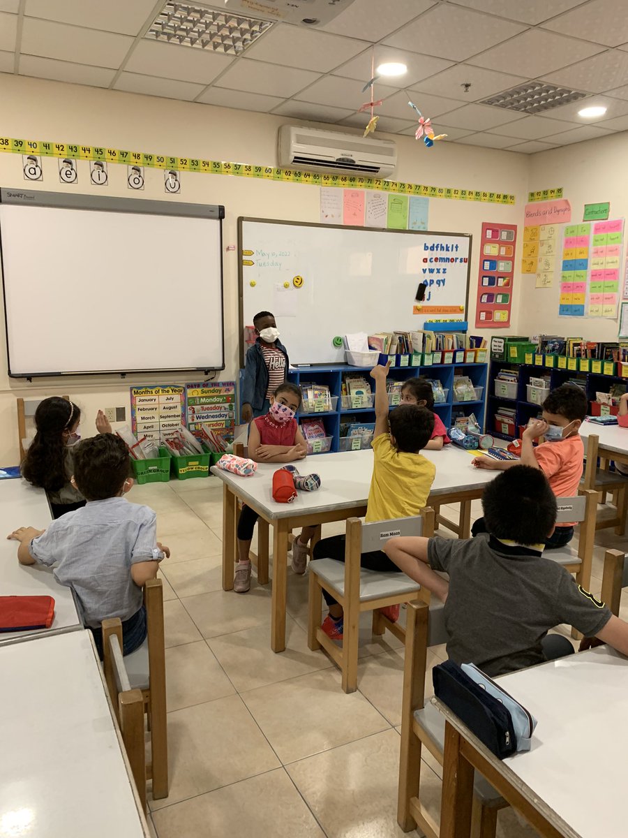 DsouzaAmrith's tweet photo. Student learner agency be like students take ownership of morning meeting and participate through conversation and respectful listening 🙋🏻‍♂️🙋‍♀️@ISGDAMMAM @shina_george @grade1 @responsiveclass @ISG https://t.co/vzFnva7uyK