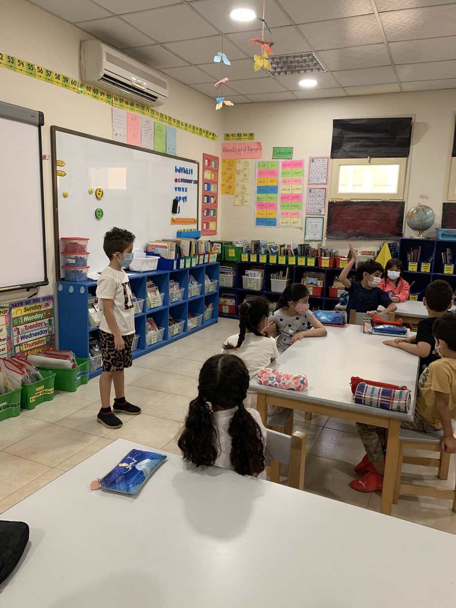 DsouzaAmrith's tweet photo. Student learner agency be like students take ownership of morning meeting and participate through conversation and respectful listening 🙋🏻‍♂️🙋‍♀️@ISGDAMMAM @shina_george @grade1 @responsiveclass @ISG https://t.co/vzFnva7uyK