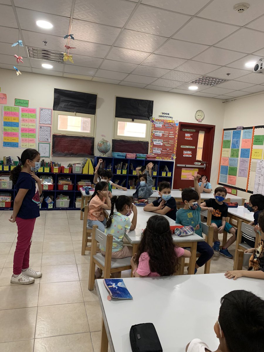 DsouzaAmrith's tweet photo. Student learner agency be like students take ownership of morning meeting and participate through conversation and respectful listening 🙋🏻‍♂️🙋‍♀️@ISGDAMMAM @shina_george @grade1 @responsiveclass @ISG https://t.co/vzFnva7uyK