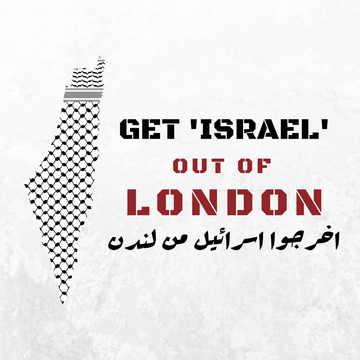 Get ‘Israel’ Out of London tweet media