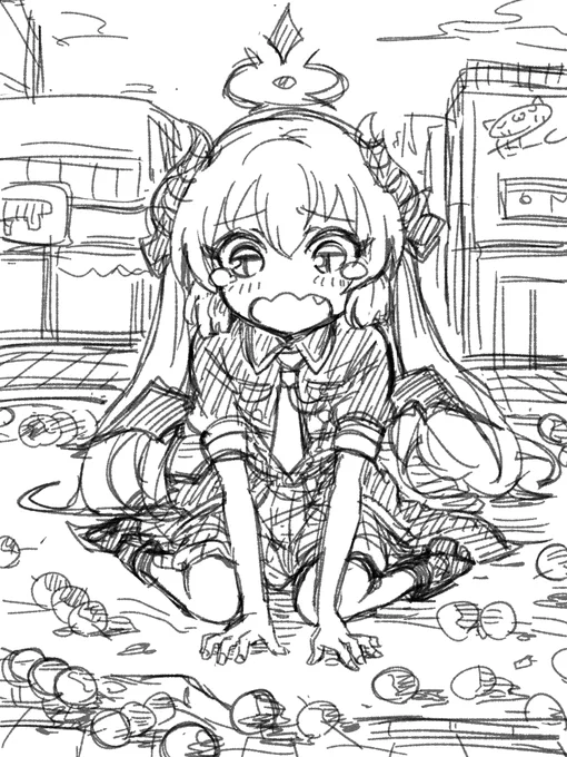 ジュンコちゃん…君はいったい…今までどれだけの団子を…

#ブルアカ
#ジュンコ 