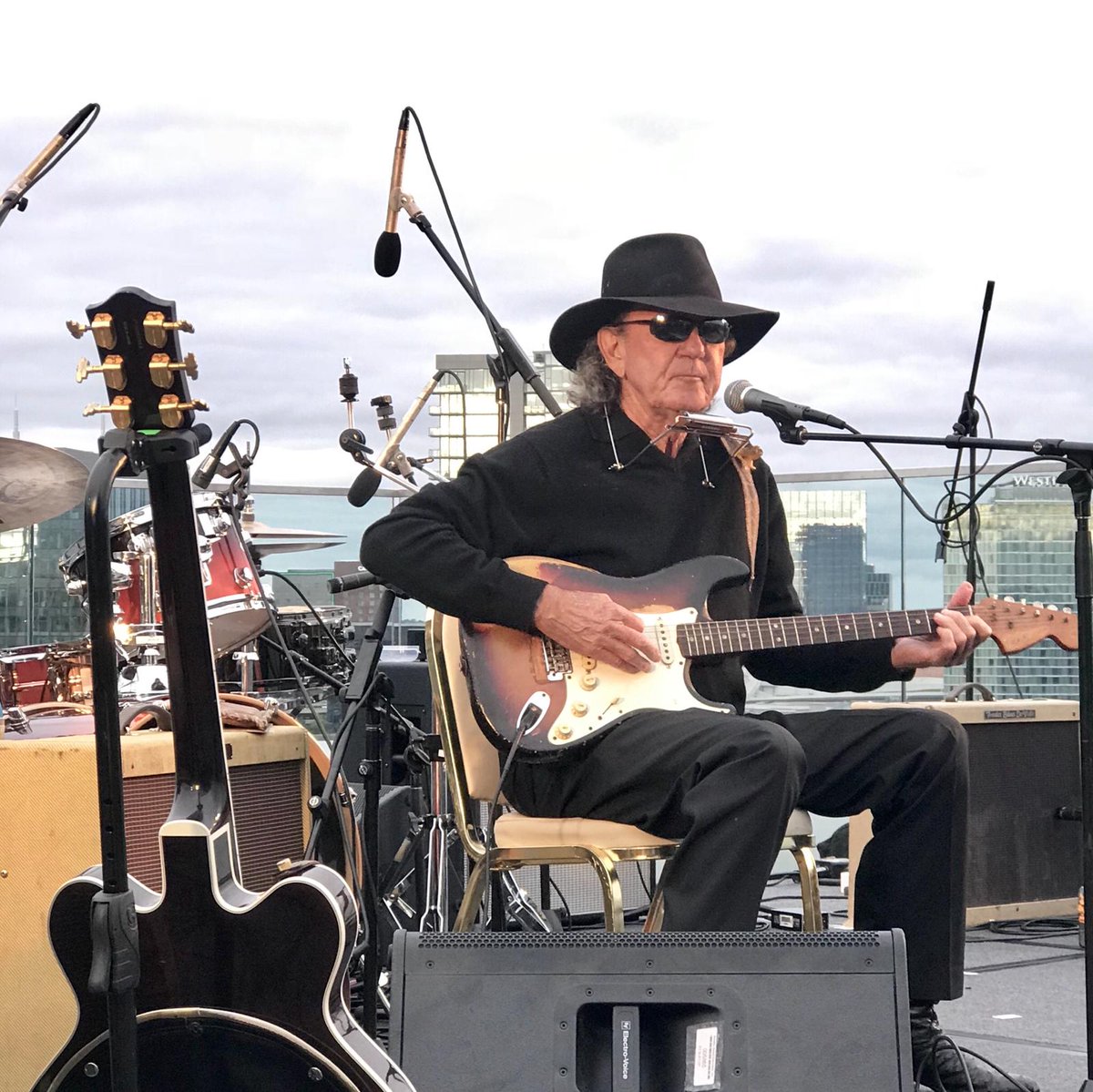 RecCollMag's tweet image. Out 10 June, #TonyJoeWhite The Beginning blue LP, on New West. (Photo: Paul Dominy)