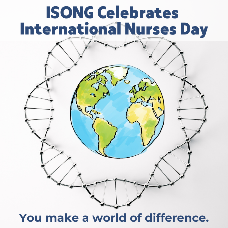 ISONG_news's tweet photo. ISONG celebrates International Nurses Day! You make a world of difference. Thank you.
#NationalNursesDay  #HappyNationalNursesWeek #NursesInGenetics  #ISONG https://t.co/qmZ4mkTTmC
