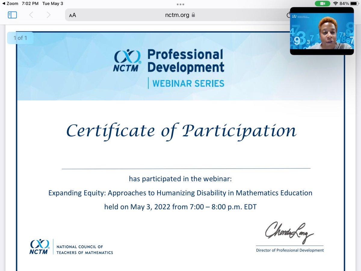 camats10's tweet photo. Have you had a chance to view these #NCTMPD sessions from the @NCTM equity series? Open and free to members and nonmembers. Check them out on the web site. More to come! @camats10 https://t.co/RSY4FQREYu