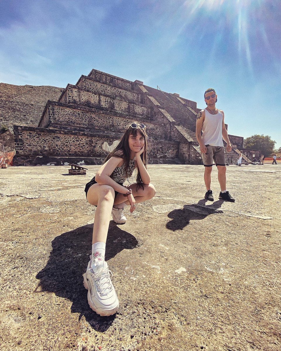 calvalouise's tweet photo. And just like that 2 months have passed.. we are now on our way back to the UK but we couldn’t leave beautiful Mexico before going to one of the most amazing places on Earth: Teotihuacán. We hope we can come back soon to keep on living adventures on this beautiful continent❤️ https://t.co/4m50Q8E2mW
