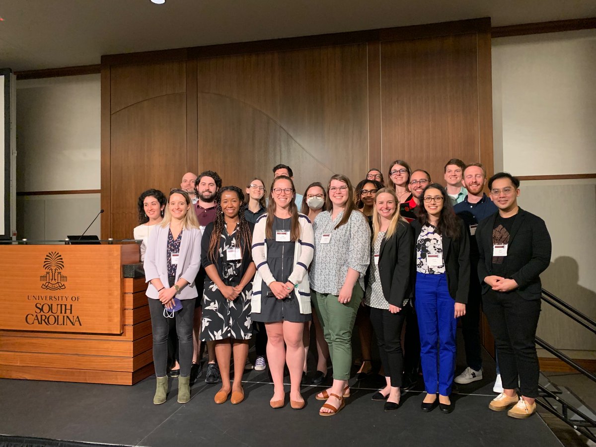StressNeuro2024's tweet photo. Congrats to our grad student travel awardees! @julia_mitchh @NeuroHoke @dabrowksa_lab @mx_sero @neurocorner @mnboucher @Ryan_ETyler @emwoodward1997 @gaulden_andrew @MarissaSmail @_christensnyder @DemaestriC @DillonMcGovern1 @Tony_B_Cole @robertaukema #Stress2022 #NSF https://t.co/FWdwlYRVcI