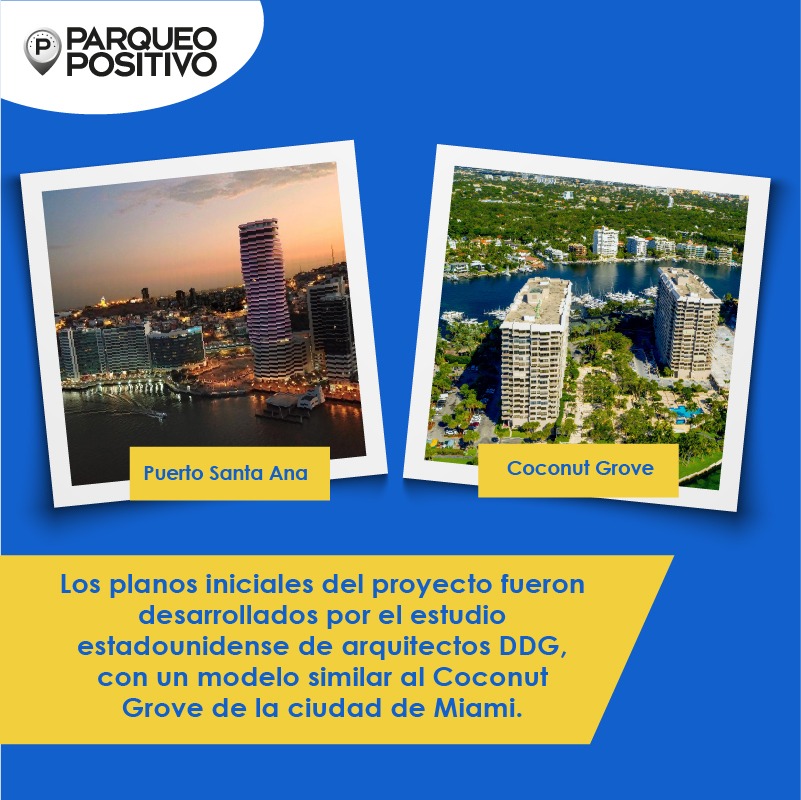 El Puerto Santa Ana es uno de los atractivos turísticos más grandes de la ciudad de Guayaquil, ya que cuenta con una extensión de alrededor de 4 hectareas.

¿Tú conocías sobre la histotia del puerto? Comenta y déjanos saber otro dato curioso que tú conozcas.
#parqueopositivo