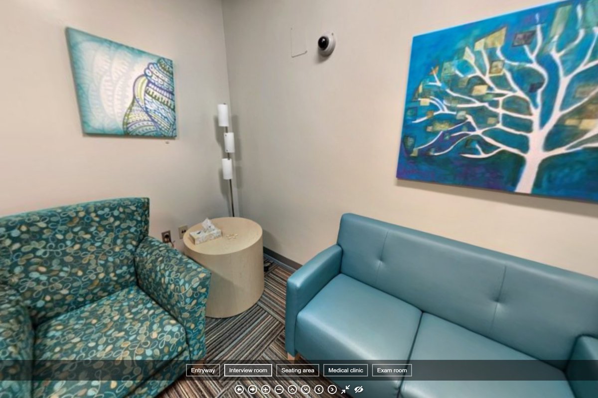 When kids and youth visit SeaStar, we want them to feel comfortable and supported. We’ve created a new 360 Virtual Tour, so that kids and families can look around and explore our space before they visit. 
Find this, and more new resources, at our website: SeaStarCYAC.ca/services/Visit…