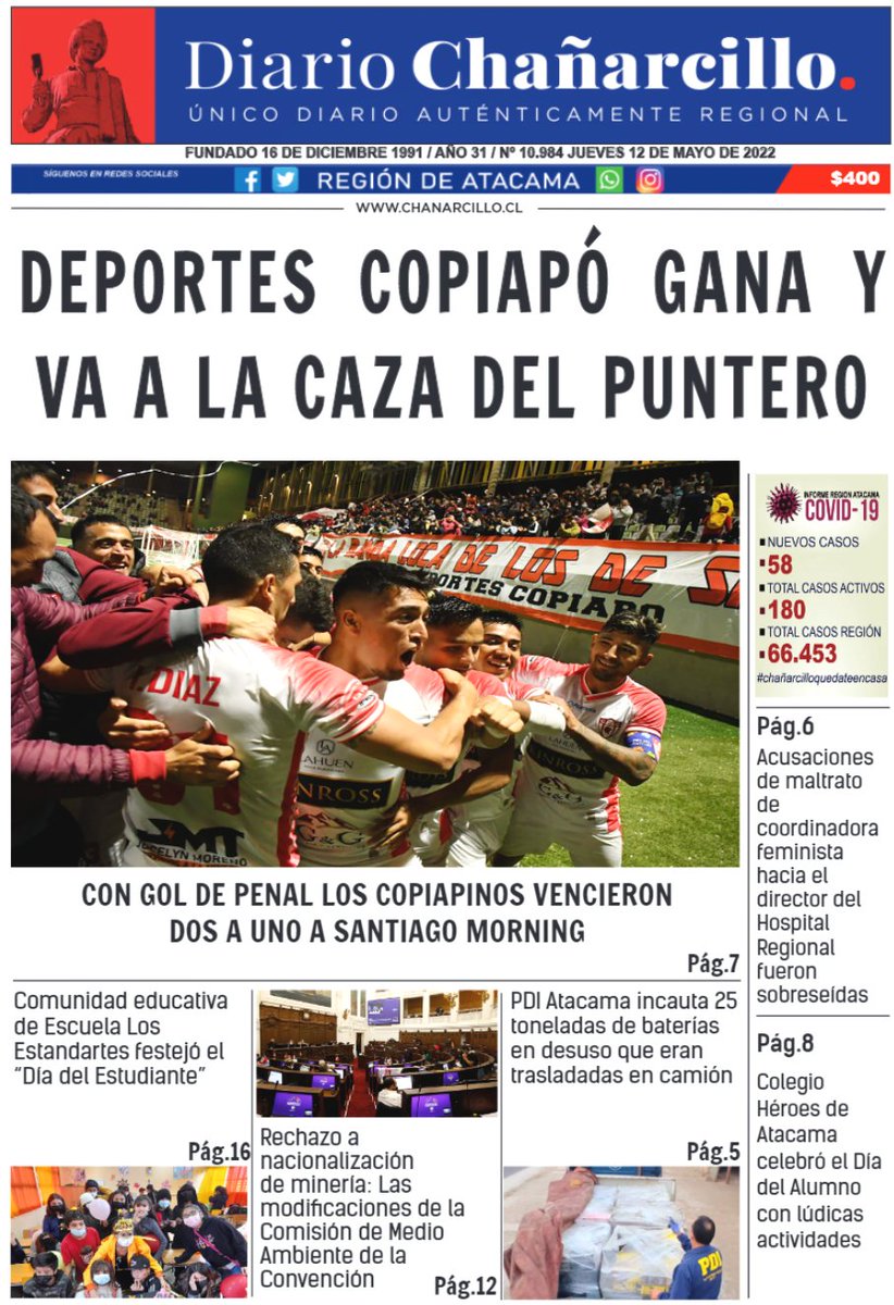 Diario Chañarcillo tweet media