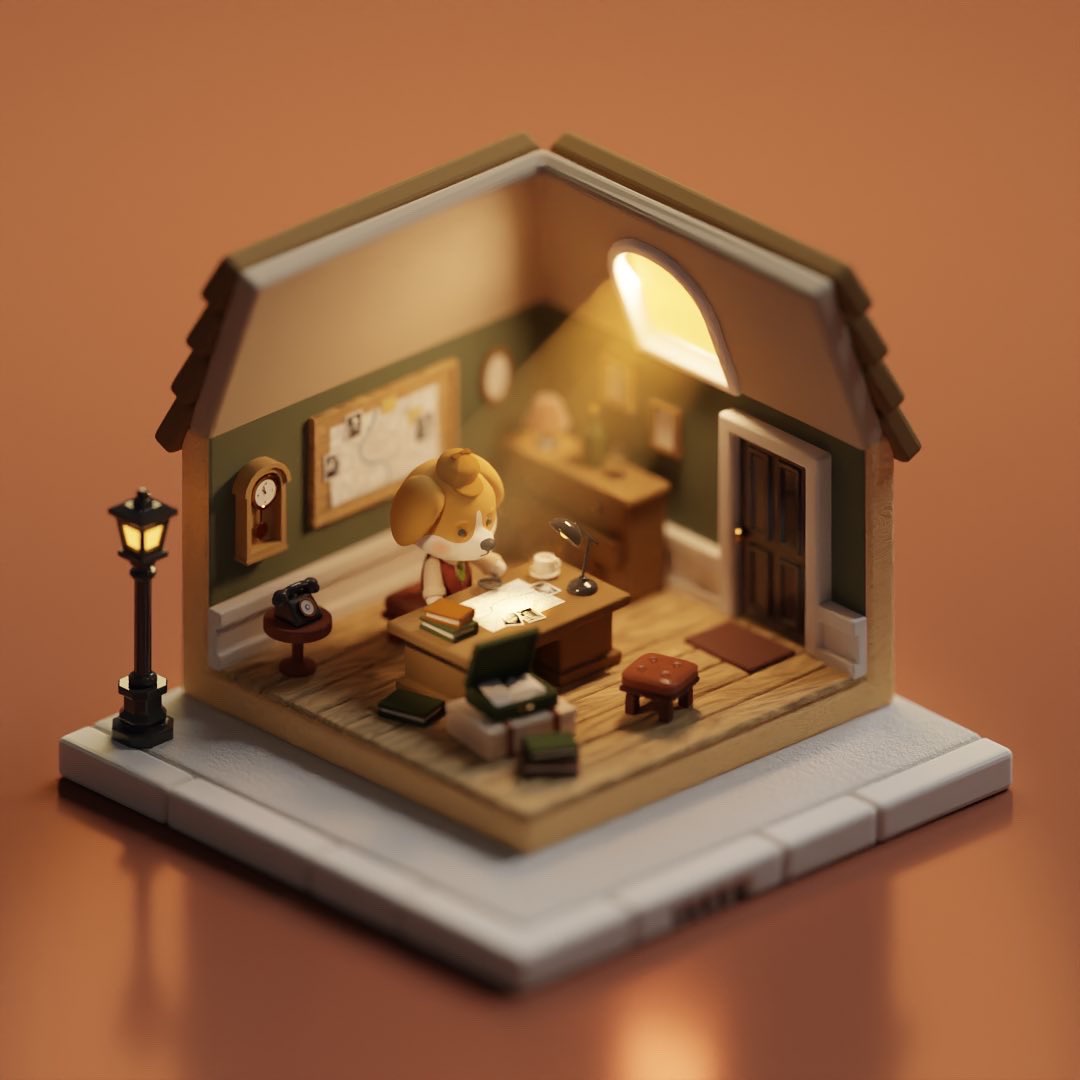 poyofview's tweet photo. Dogtective 🐶
#blender #b3d #3DCG #3Danimation #3dmodeling https://t.co/QrgaKQZYgf
