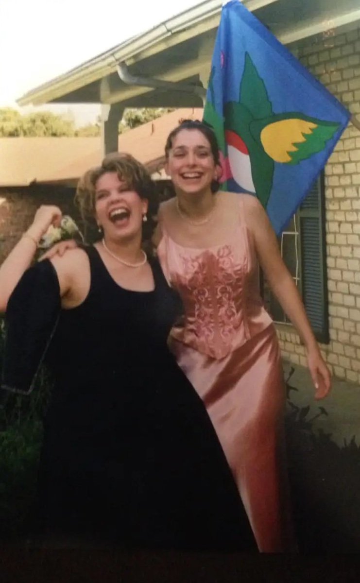 GcSecondary's tweet photo. Prom '98 with my bestie @GingerCasas! @NISDHarlan https://t.co/8Iu5BdFlO8