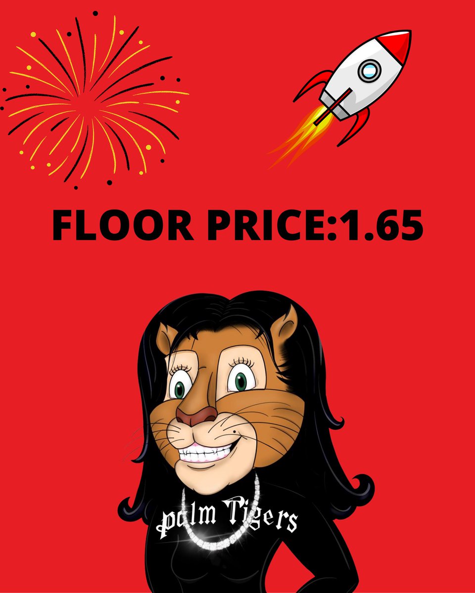 tigerspartyclub's tweet photo. The market is decreasing, the TIGRESSES Floor price is increasing🚀

https://t.co/HnY7K89Lxn https://t.co/bSO6voKbX5