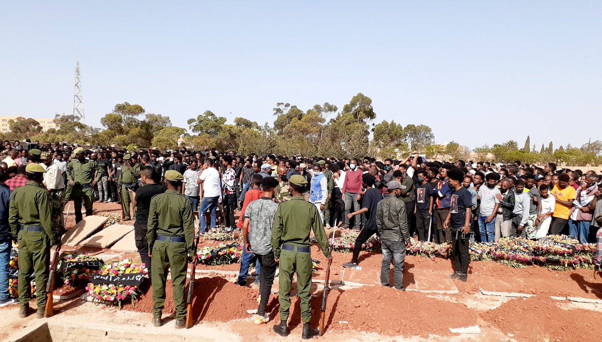 GhideonMusa's tweet photo. #Condolences: Seid Anwar, one of #Eritrea's iconic film actors, has passed away at age of 38 due to illness. 
The funeral service of Seid Anwar was conducted today, 12 May at the Asmara Martyrs Cemetery. https://t.co/0TvNuXBdvE