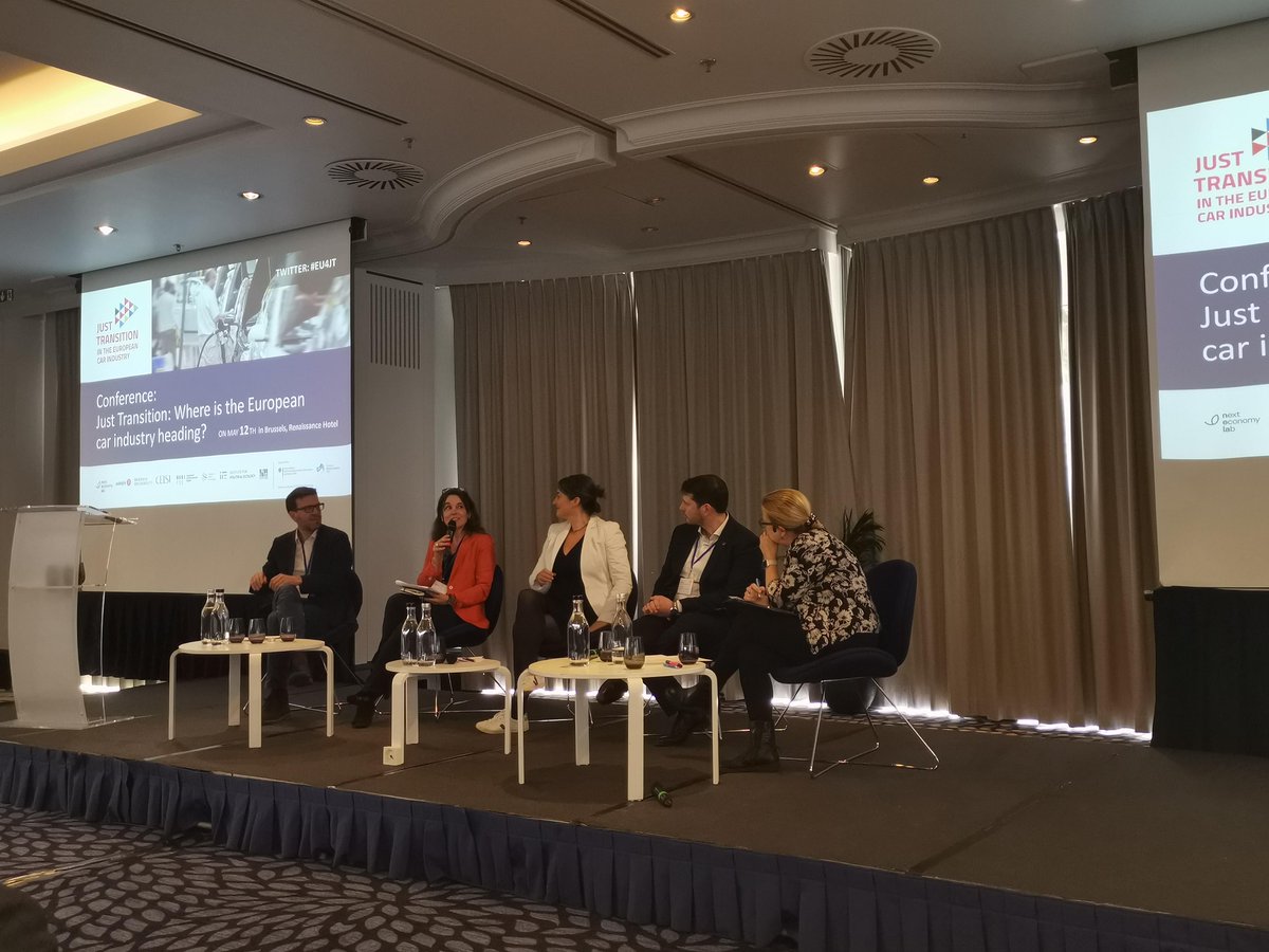 CLEPA_eu's tweet photo. "It is imperative that we understand the impact of this transformation for the livelihood of hundreds of thousands of people working hard to deliver the technological solutions for sustainable #mobility, in order to make the best policy decisions" says @CLEPAsecgen #EU4JT https://t.co/9mEc8DyqWt