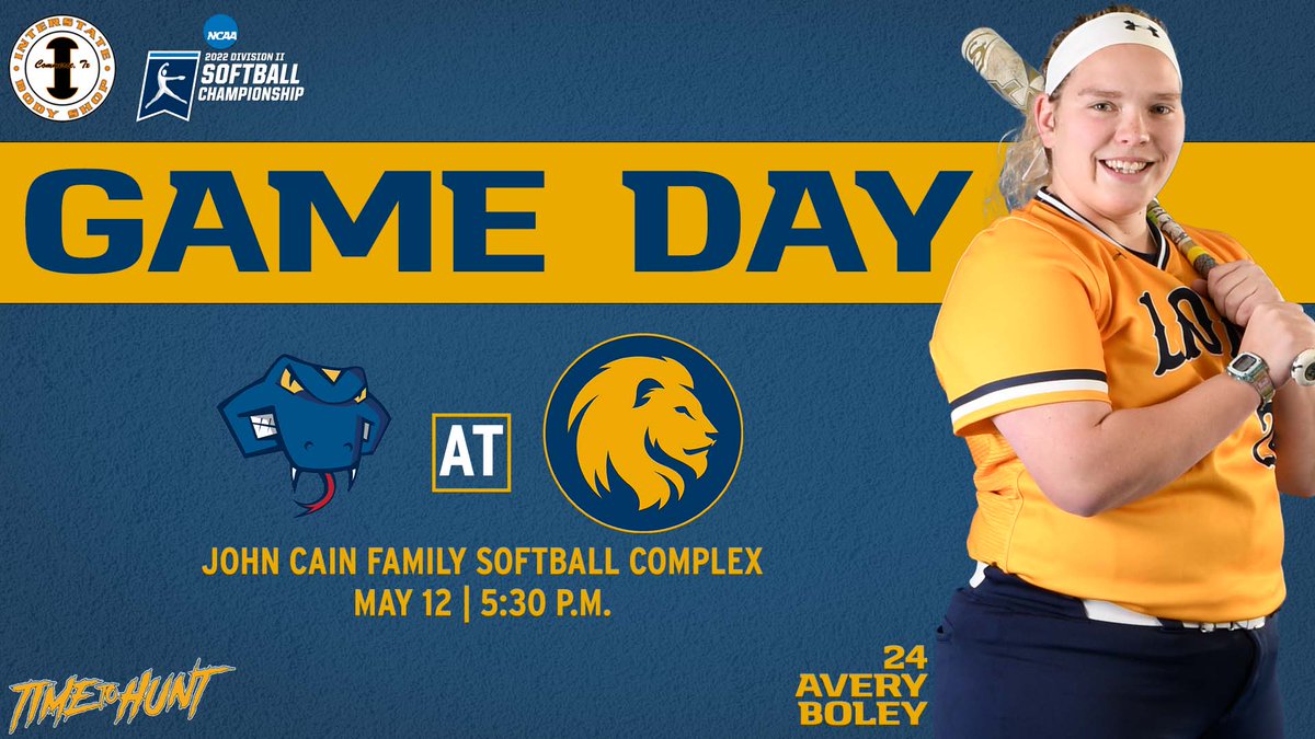 Lion_Softball's tweet photo. 🚨GAME DAY🚨
The Lions have a home postseason game today! Come on down to the John Cain Family Field to the Lions in person! #BestInClass 

Preview: https://t.co/I8q6Z1dooF https://t.co/iSKxEIj8i8