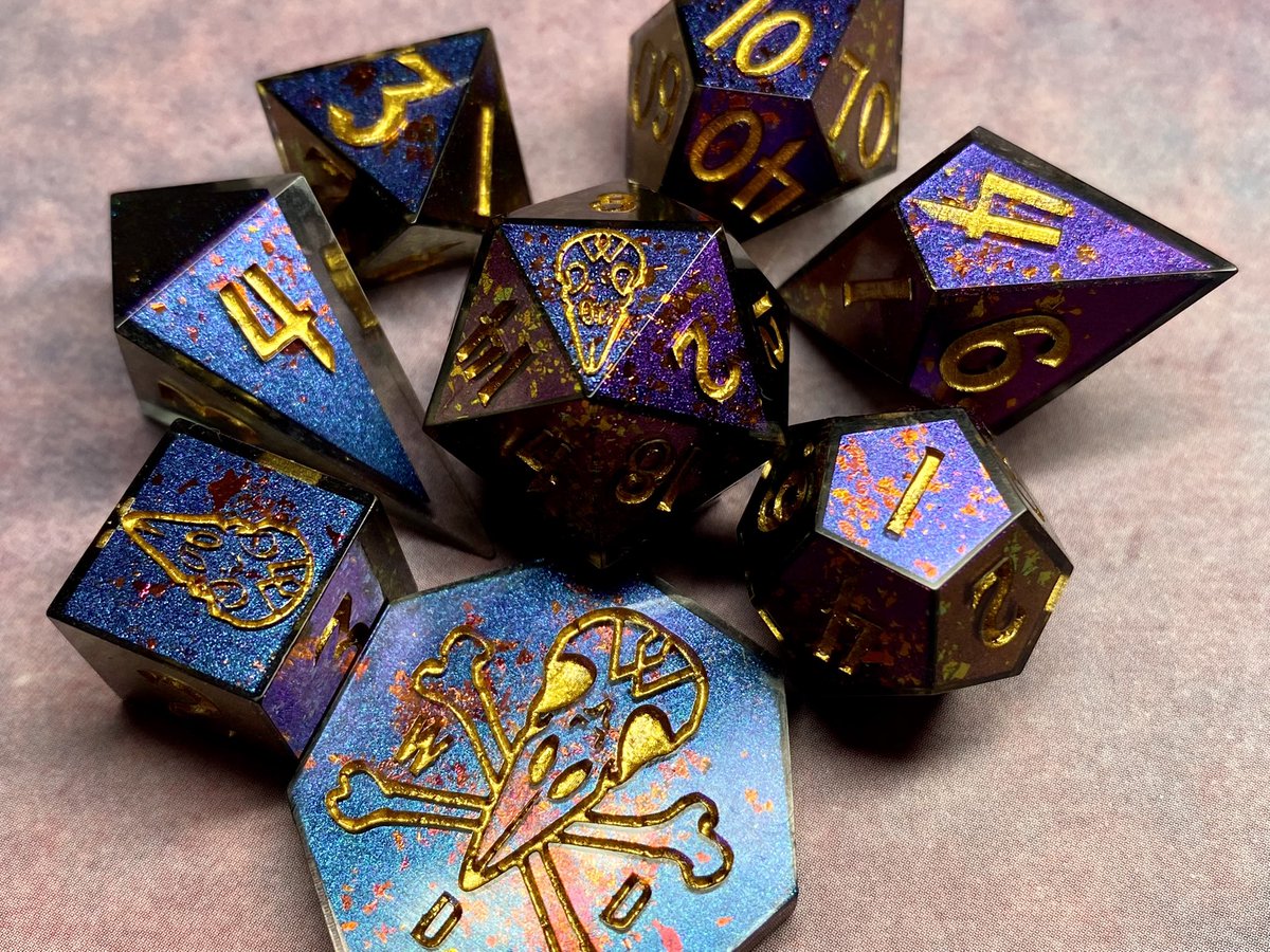 WitchDoctorDice (restock 4/21) (@witchdoctordice) on Twitter photo Alright y’all, I hit 5k a while ago but was a little to busy for a giveaway so here it is now. A set of color-shift dice that could be yours! Entry is easy 
1. Follow me 
2. Like this post
3. Retweet this post
That’s it! I’ll announce the winner on May 18th, good luck! Alright y’all, I hit 5k a while ago but was a little to busy for a giveaway so here it is now. A set of color-shift dice that could be yours! Entry is easy 
1. Follow me 
2. Like this post
3. Retweet this post
That’s it! I’ll announce the winner on May 18th, good luck!