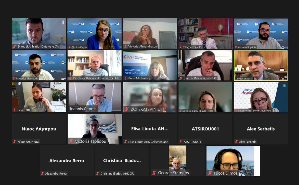 🚀<a href="/ChristosDimas_/">Christos Dimas</a> "Στόχος μας η Ελλάδα να πρωταγωνιστεί στην #καινοτομία και την #έρευνα, στα Βαλκάνια και την ΝΑ Ευρώπη", στην σημερινή συνεδρίαση της Επιτροπής Ψηφιακού Μετασχηματισμού. 
Ο δίαυλος επικοινωνίας των Εταιριών Μελών μας με το <a href="/MinDevGR/">Υπουργείο Ανάπτυξης</a>, διατηρείται ανοιχτός!