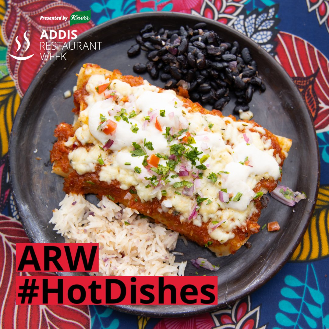 addisrw2022's tweet photo. Have you ever seen enchiladas this beautiful? You can order them as part of the Guac On menu - right now - for the remainder of Addis Restaurant Week.
A plate worthy of sharing...or maybe you shouldnโt?
๐ณ๐
#addisrestaurantweek https://t.co/GBURQKxA5A
