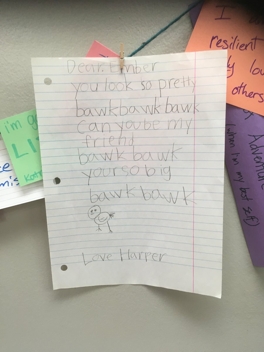 MrShepherdIKE's tweet photo. Letters from students to "the girls"!  #librarychickens https://t.co/QnV0n5MPOL