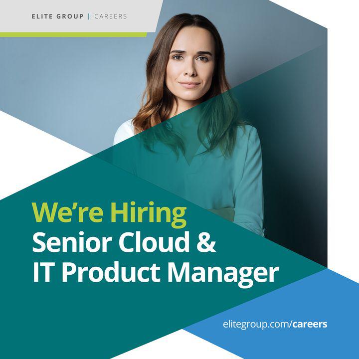 AdamJamesTurton's tweet photo. We are looking for a Senior Cloud and IT Product Manager to take responsibility for the strategic direction, enhancement and commercial performance of Elite's IT and Cloud product portfolio.

Apply here: https://t.co/XtbGORU5H0

#productmanager #recruiting #WeAreElite https://t.co/igcRuFqH5Z