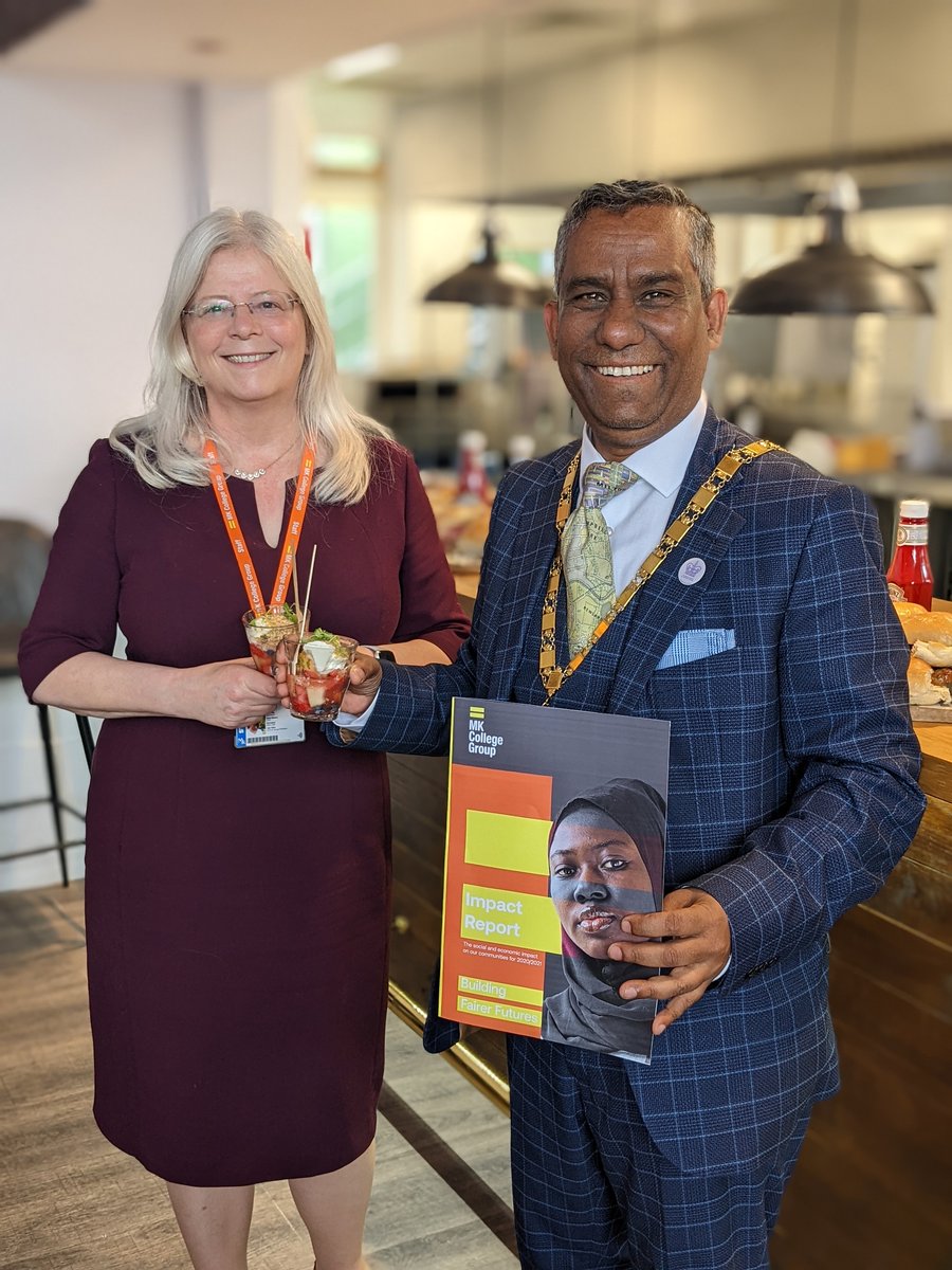 ***NEWS***
<a href="/MKCollege/">MK College Group</a> has launched its first Impact Report to share the progress of its vision to ‘Build Fairer Futures and recognise the valuable work of its community partners. In the last year the College supported 18,206 learners from across #MiltonKeynes 👏