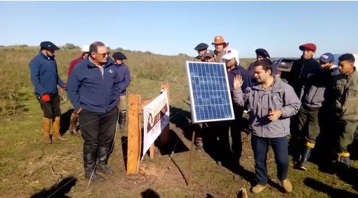 PlanAgro's tweet photo. #Ahora en📍Valentín, Salto
¡Módulo final del Curso "Alambrado eléctrico"!
Programa de capacitación y entrenamiento a personal de campo y productores rurales.
@MarfrigConosur #AFRV #PlanAgropecuario
#VeterinariaBortagara #AgropecuariaSalto @terkouruguay #Clipex @distribuidorasi https://t.co/zT6QPkIpN4