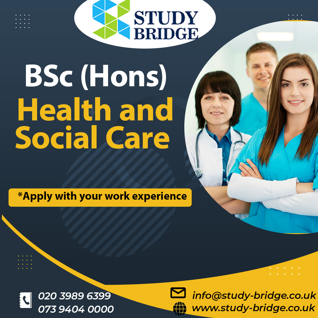 bridge_study's tweet image. Pursue your career in the healthcare sector and enhance your practical skills and clinical knowledge.
Apply now!

#studybridge #studyinuk #london #uk #education #graduation #career #guidance #healthandsocialcare #college #university #studentfinance #studentsupport #consultation