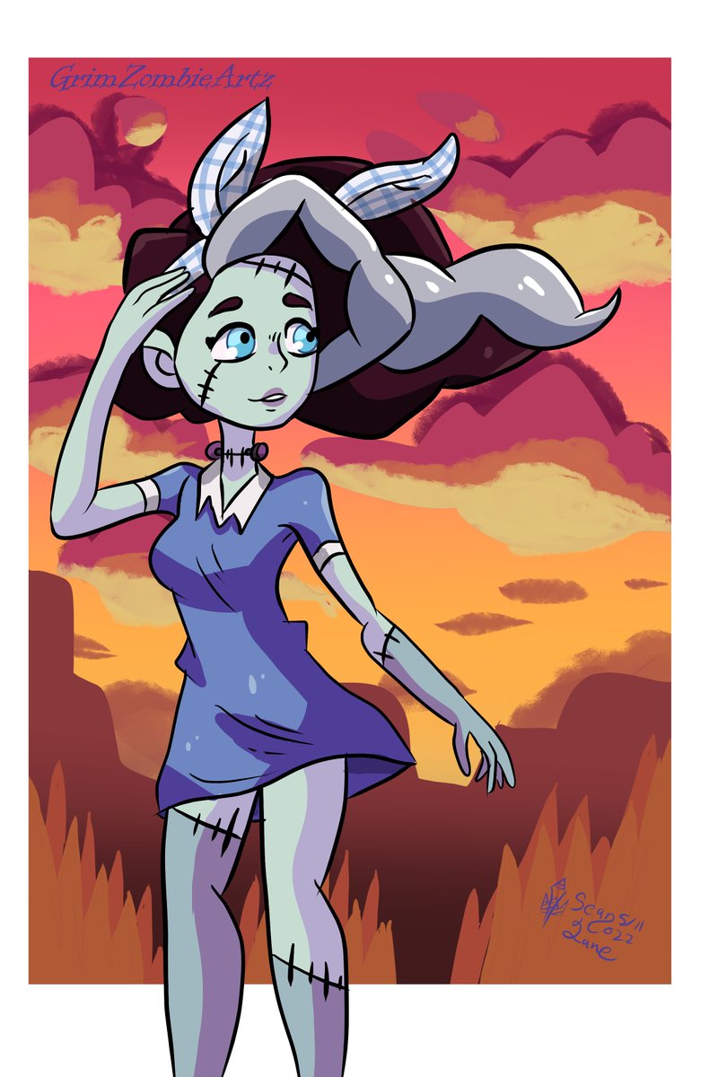 KnightOfArcane's tweet photo. The Monster Road Trip Demo is out and so decided to draw Vicky in her new outfit from it
#MonsterProm #MonsterRoadTrip #MonsterPromFanart #MonsterPromVicky #fanart #ArtistOnTwitter https://t.co/tPoZLAse2P