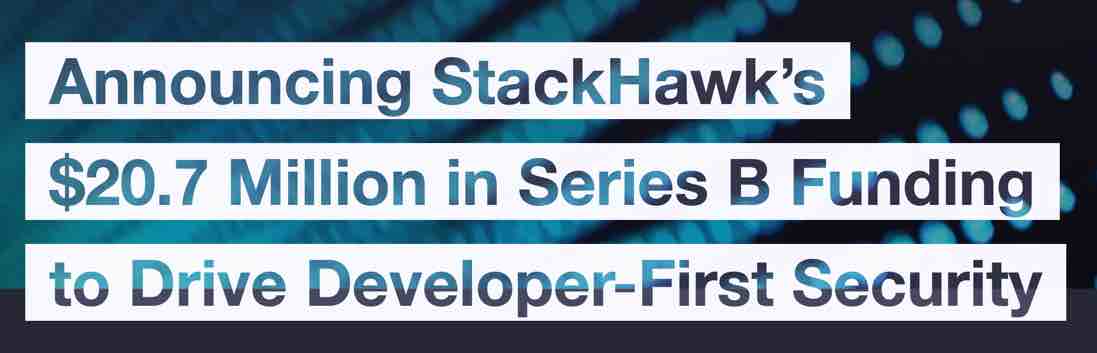 Congrats to @StackHawk and the whole amazing team, especially @joniklippert, @ryan_severns, @sgerlach on raising their Series B to continue driving developer-first security

Another A+ Colorado company!

stackhawk.com/blog/proudly-a…

👋 @foundrygroup @costanoavc