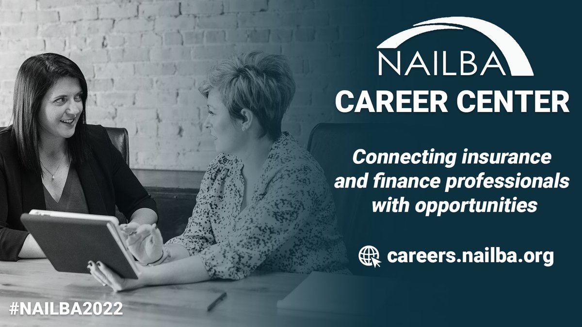 NAILBA's tweet photo. NAILBA's self-service Career Center provides the services, connections, and resources to empower you to achieve your career goals! #InsuranceElevated
Browse through online recruitment & career development solutions today: https://t.co/Pxz95bAyPj https://t.co/NDgrykdmRT