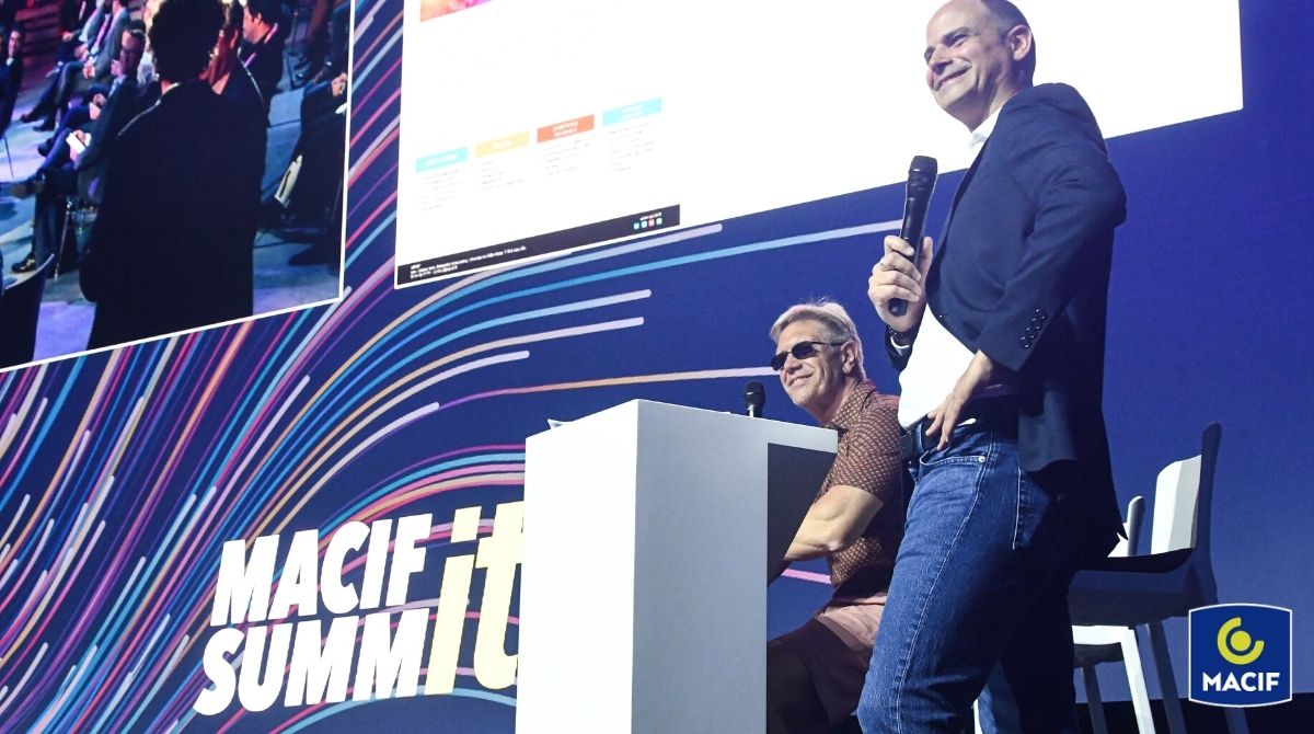 MacifAssurances's tweet photo. #Innovation 🤖 
C'est parti pour les premières tables rondes du #MacifSummIT 👇
✅Quelle stratégie IT, pour allier innovation et qualité dans le monde de l’#assurance ? Cas concret dans la #SantéPrévoyance 
✅Hyper #automatisation &amp; stratégie #cloud : quel ROI ? Quels bénéfices ? https://t.co/tMtRNWhojH