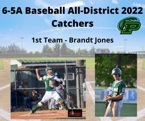 PHSWaveBaseball's tweet photo. The backstop and spark to our offense  @BrandtJones5 https://t.co/yHe5I836Re
