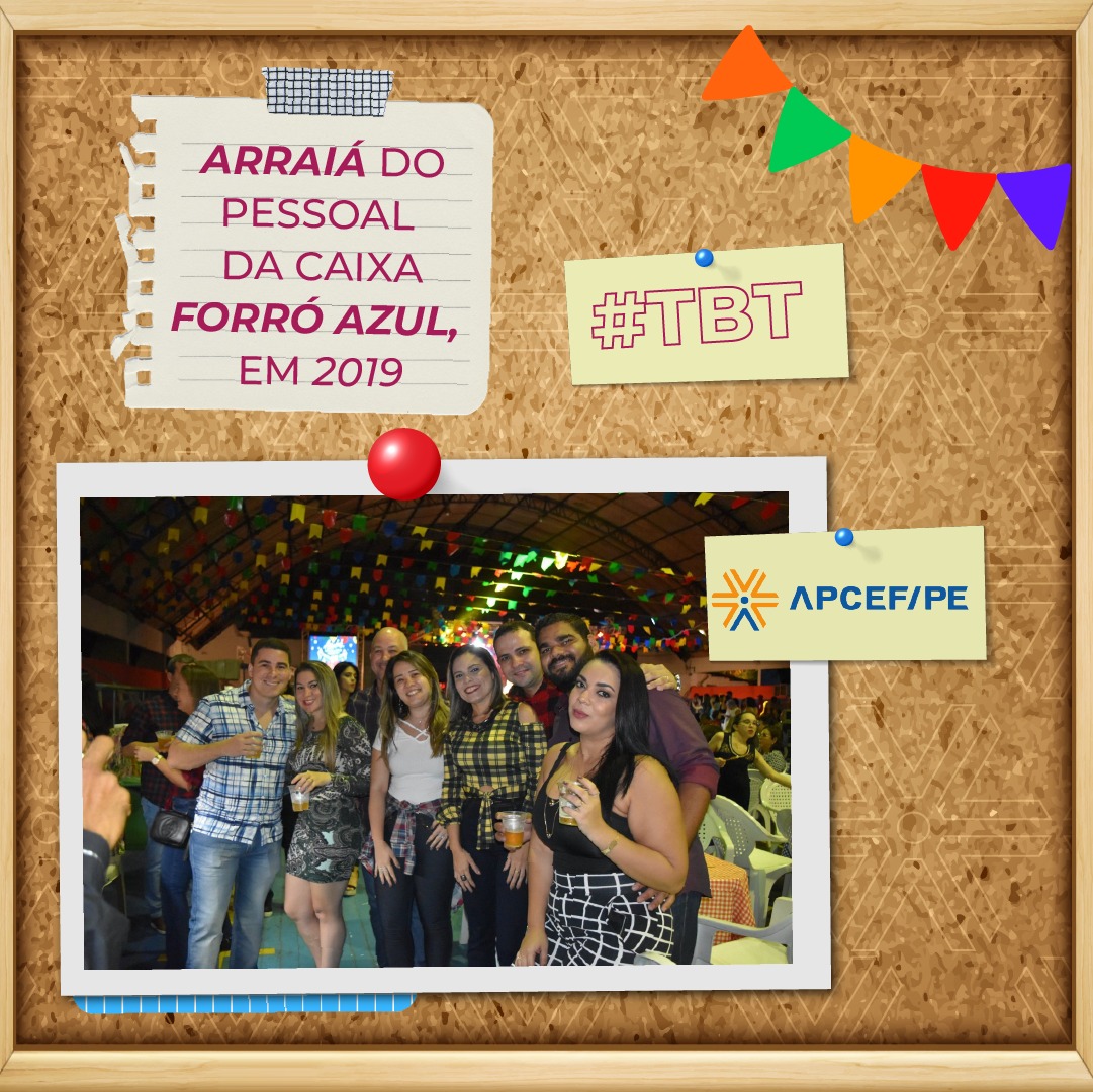apcef_pe's tweet photo. 😉💙🧡O nosso Arraiá do Pessoal da Caixa de 2022 se aproxima, mas enquanto isso, vamos relembrar os momentos incríveis que vivemos na versão 2019, com o Forró Azul. 

#apcefpe #caixa #associados #arraiadopessoaldacaixa https://t.co/U93iMNNxtN
