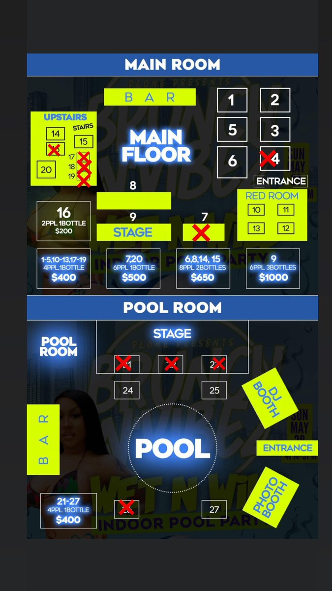 Fab_Ke_'s tweet photo. ๐ฃCHART UPDATE. Early Bird General Admission tickets are almost gone! Get your table/section todayโผ๏ธ Itโs gonna be crazy! ๐ฅ๐ Most lit INDOOR pool party! We donโt have to worry about the weather. THE ONLY MOVE MEMORIAL DAY SUNDAY๐ฅ#WETNWILD #INDOORPOOLPARTY #BRUNCHNVIBEZ https://t.co/wDS5QBK7Mp