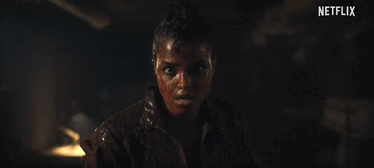 sucrilhal's tweet photo. ELLA BALINSKA NATION RISE! #residentevil #netflix https://t.co/Q2Nn1ALK25