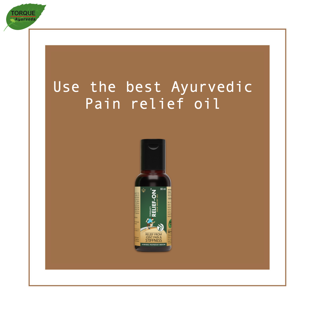 TorqueAyurveda's tweet photo. Ab Raho दर्द से बेफिक्र with #ReliefOn, which is a powerful oil and can be used to relieve symptoms of muscular soreness and joint pain. Shop #ReliefOn now at @Amazon or visit https://t.co/upEX2RFSJk to learn more #TorqueAyurveda #CareKaro https://t.co/J2AL8TaANP