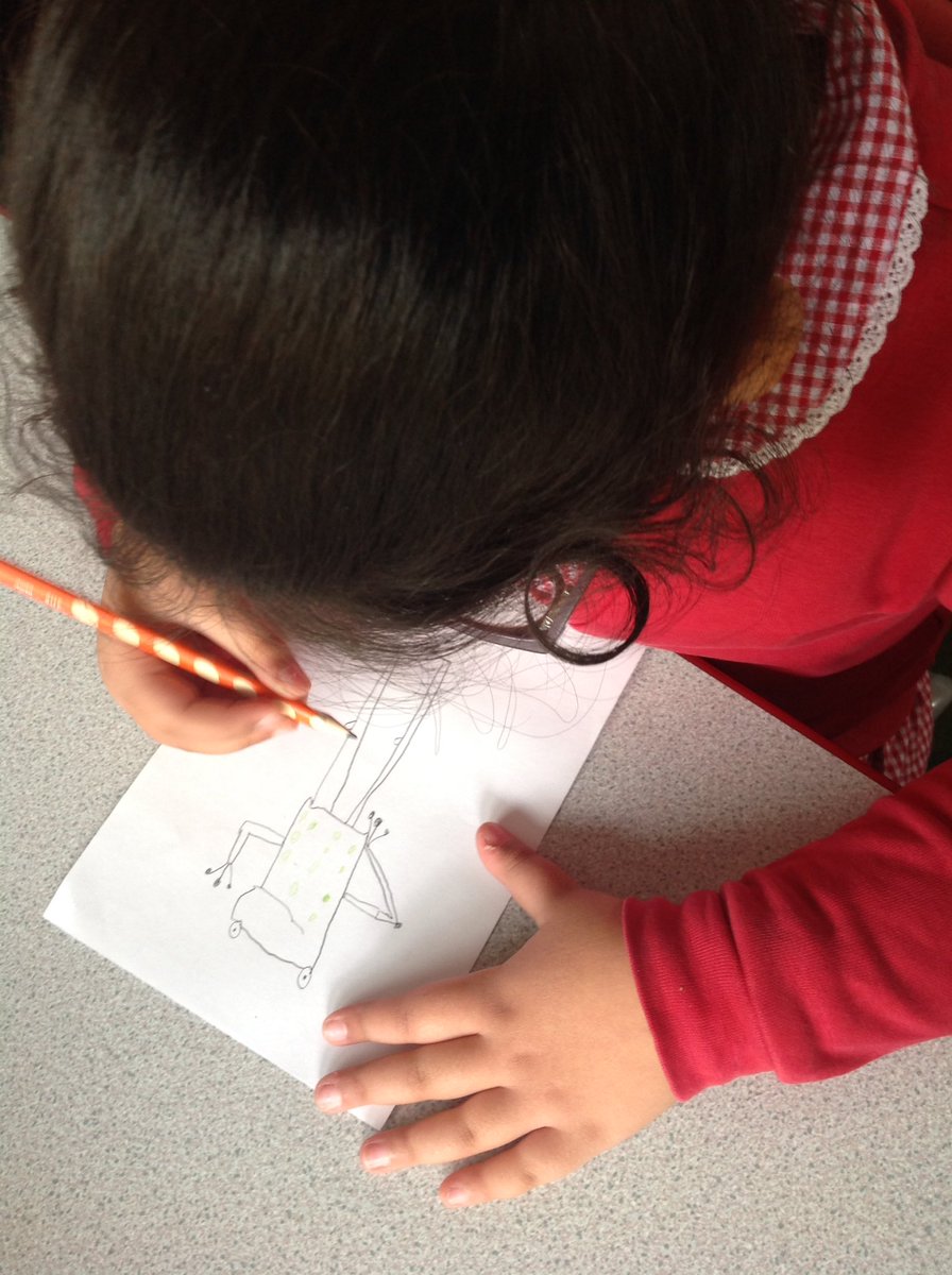 HollyfastSchool's tweet photo. Oi Frog! 1A following a sketching video with illustrator Jim Field #drawwithjimfield #gribbit https://t.co/zpQK3m1vCi
