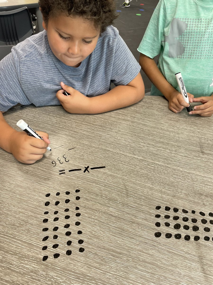 CANEllwanger2nd's tweet photo. Getting ready for 3rd grade by practicing arrays! https://t.co/yjwcsJ5lCj