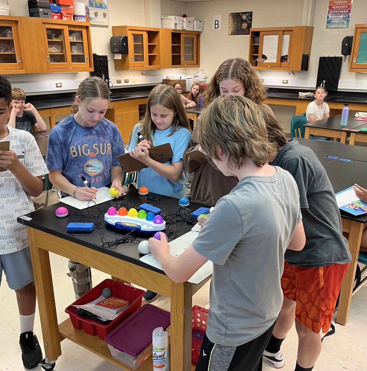 Mandy_Marye's tweet photo. Crazy Point Flip-it Review game has everyone engaged #cstfinishline ⁦@CSTWildcatsMS⁩ https://t.co/W6uYK4TTP8