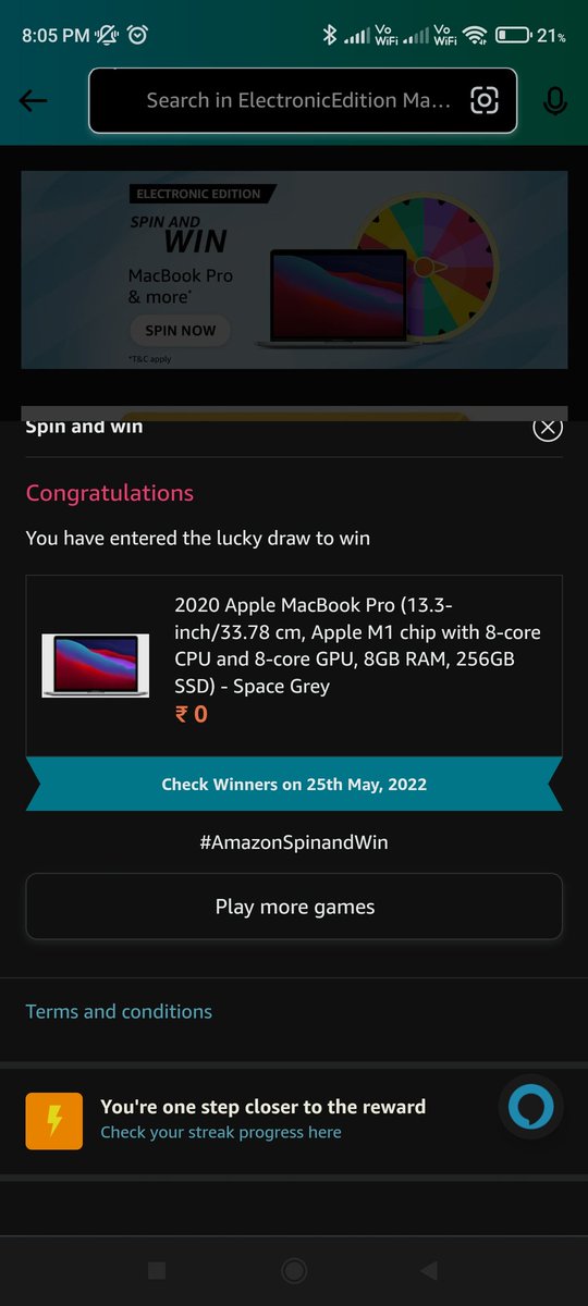 SHARDkr93's tweet photo. #AmazonSpinandWin https://t.co/RxIE40wyeC